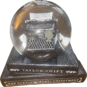 Taylor Swift The Tortured Poets Department Snow Globe